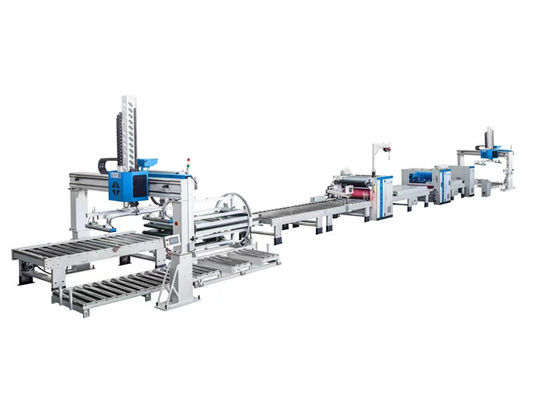 Roteador de alta velocidade Máquina de laminação de placas de MDF 110kW SIEMENS Controlado por PLC