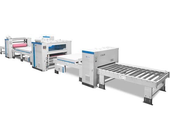 1-14m/Min PUR Máquina de laminação melhor máquina de laminação de madeira sem cola